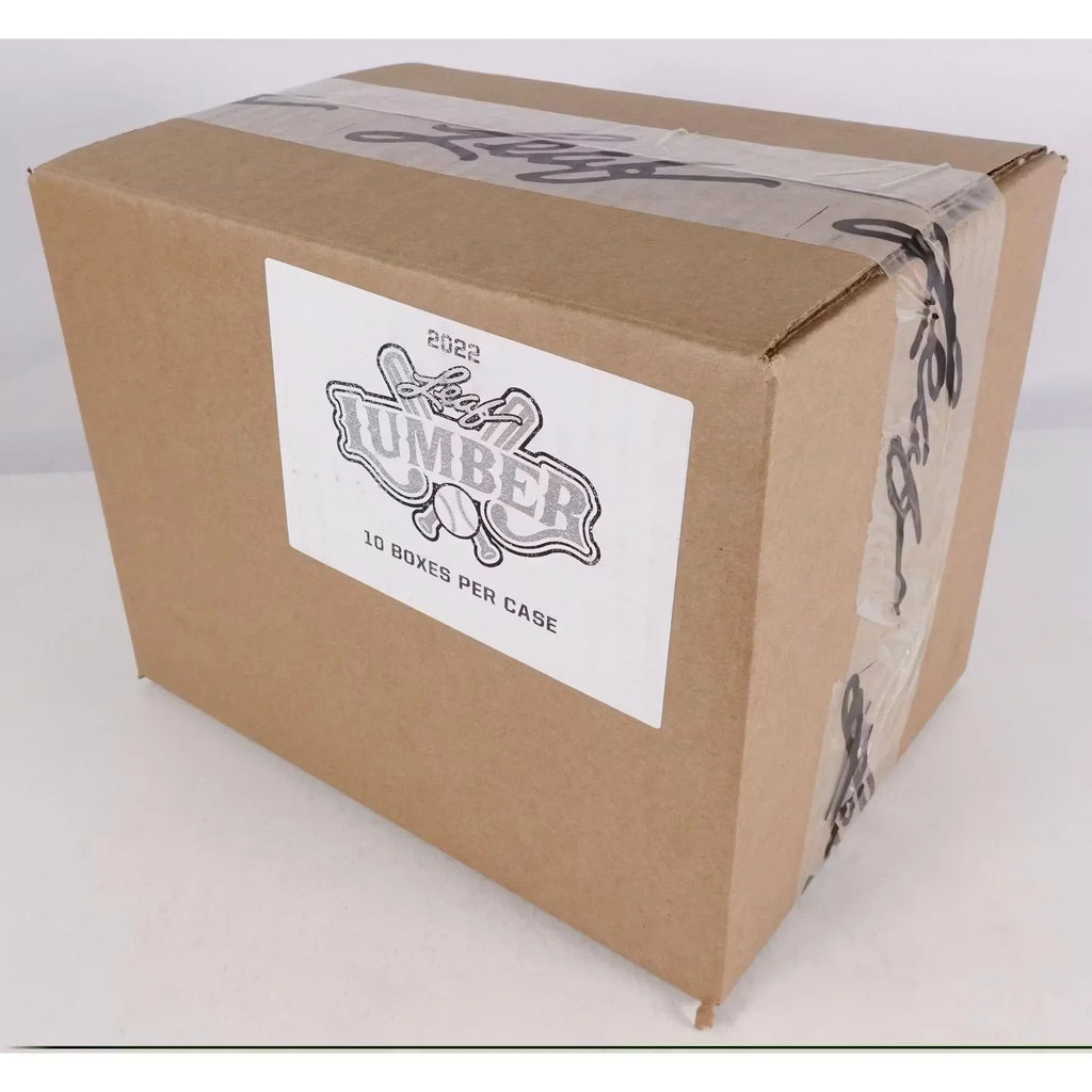 2022 Leaf Lumber Baseball Hobby 10 Box Case (Ships Sealed Only)