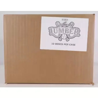 2022 Leaf Lumber Baseball Hobby 10 Box Case (Ships Sealed Only)