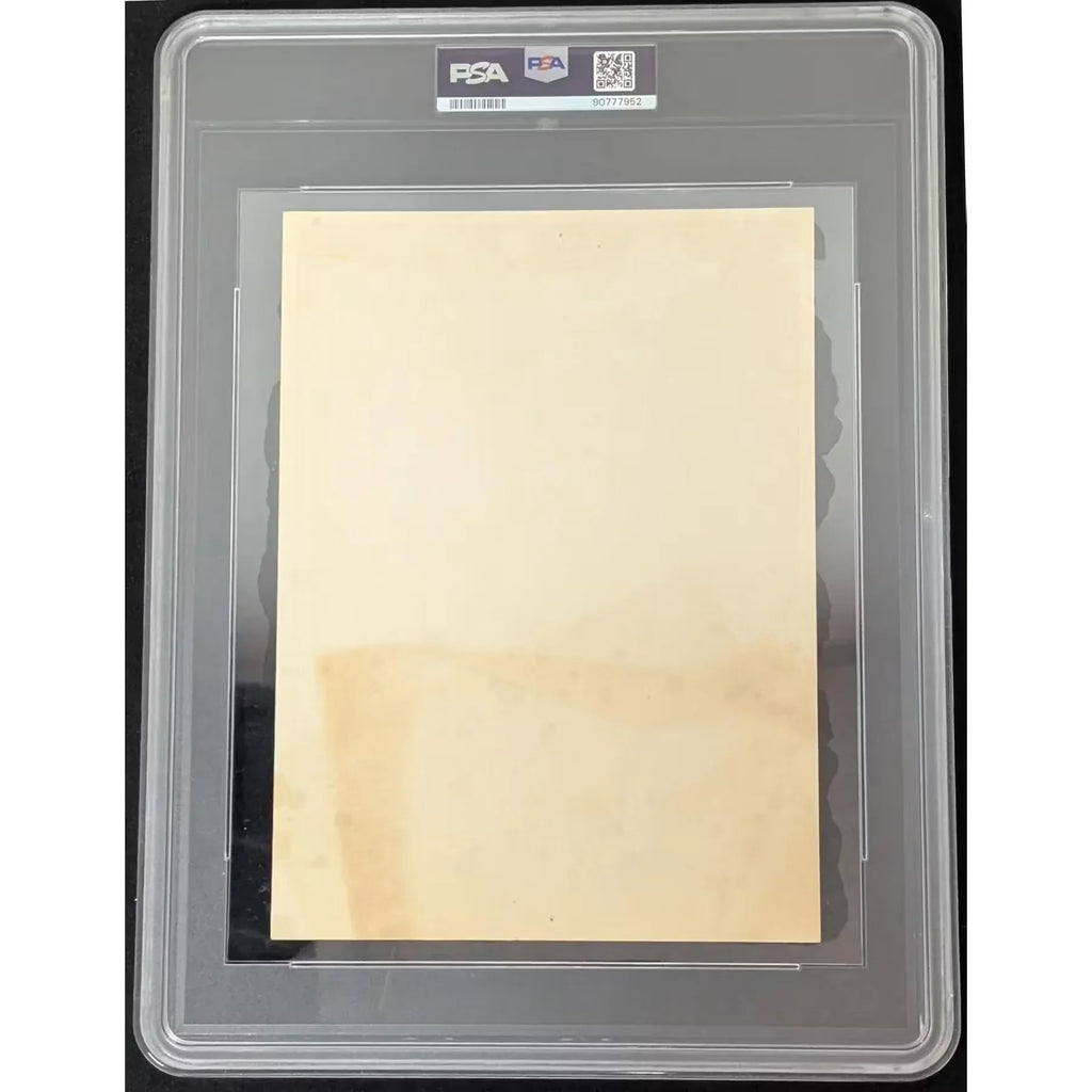 1949 Cleveland Indians Picture Pack Satchel Paige | PSA 1