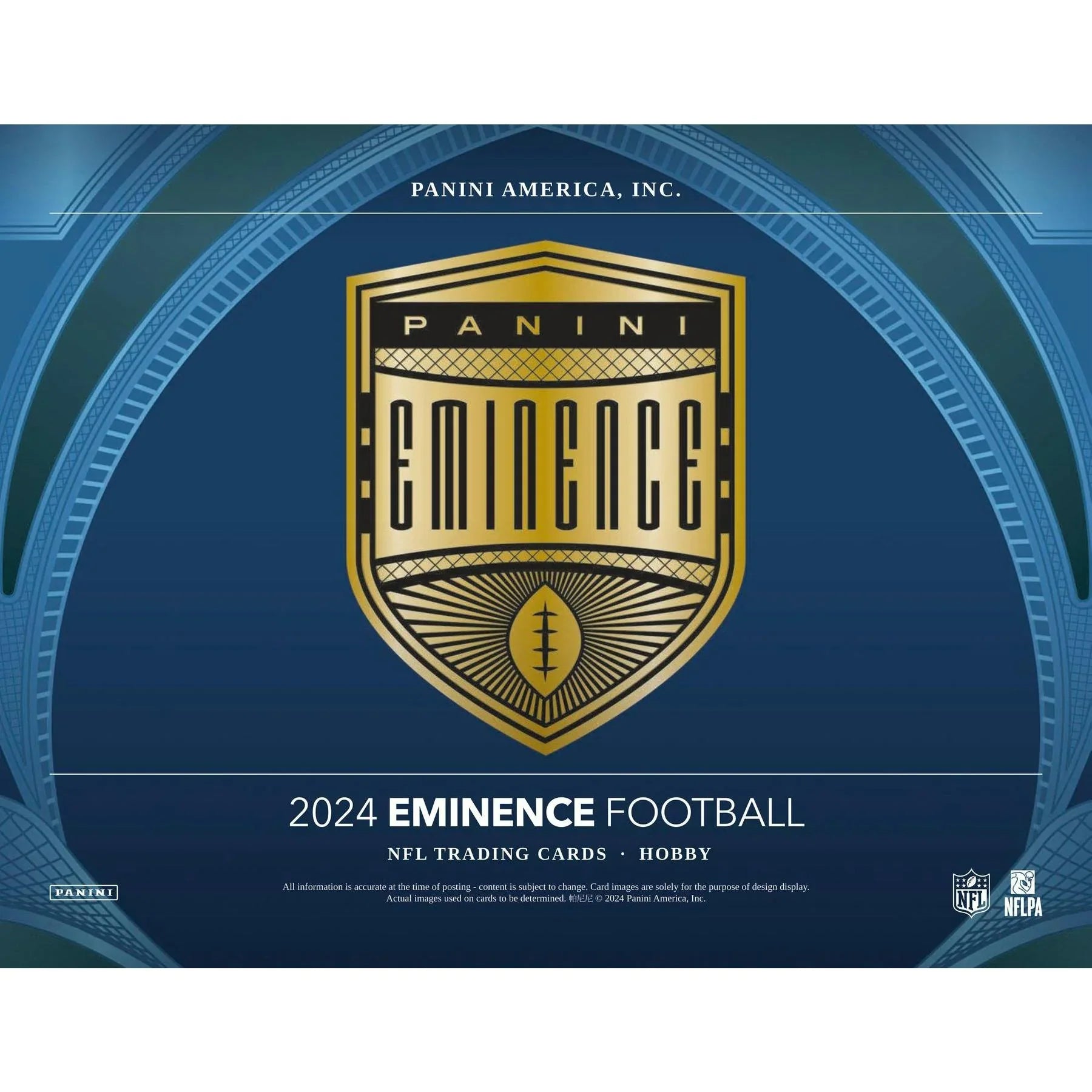 2024 Panini Eminence Football Hobby Case (Ships Sealed Only) - D2