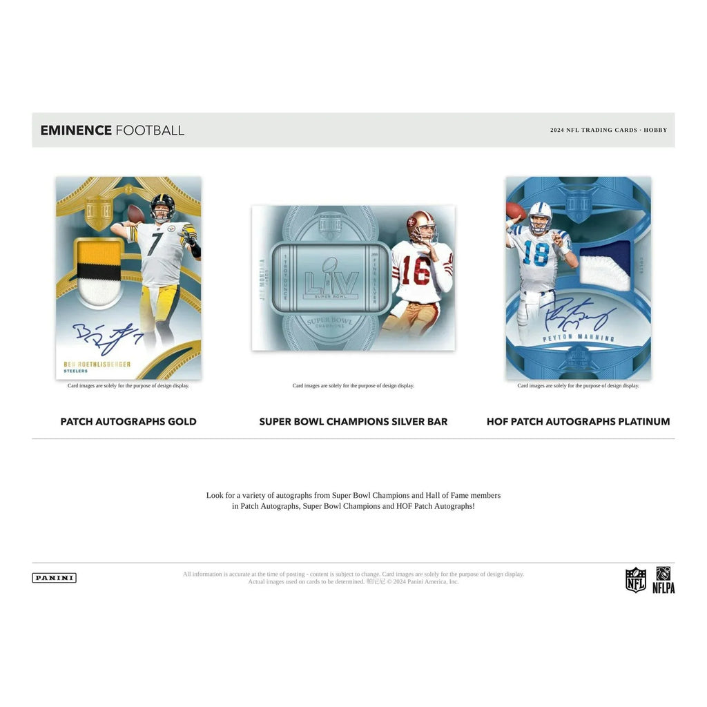 2024 Panini Eminence Football Hobby Case (Ships Sealed Only) - D2