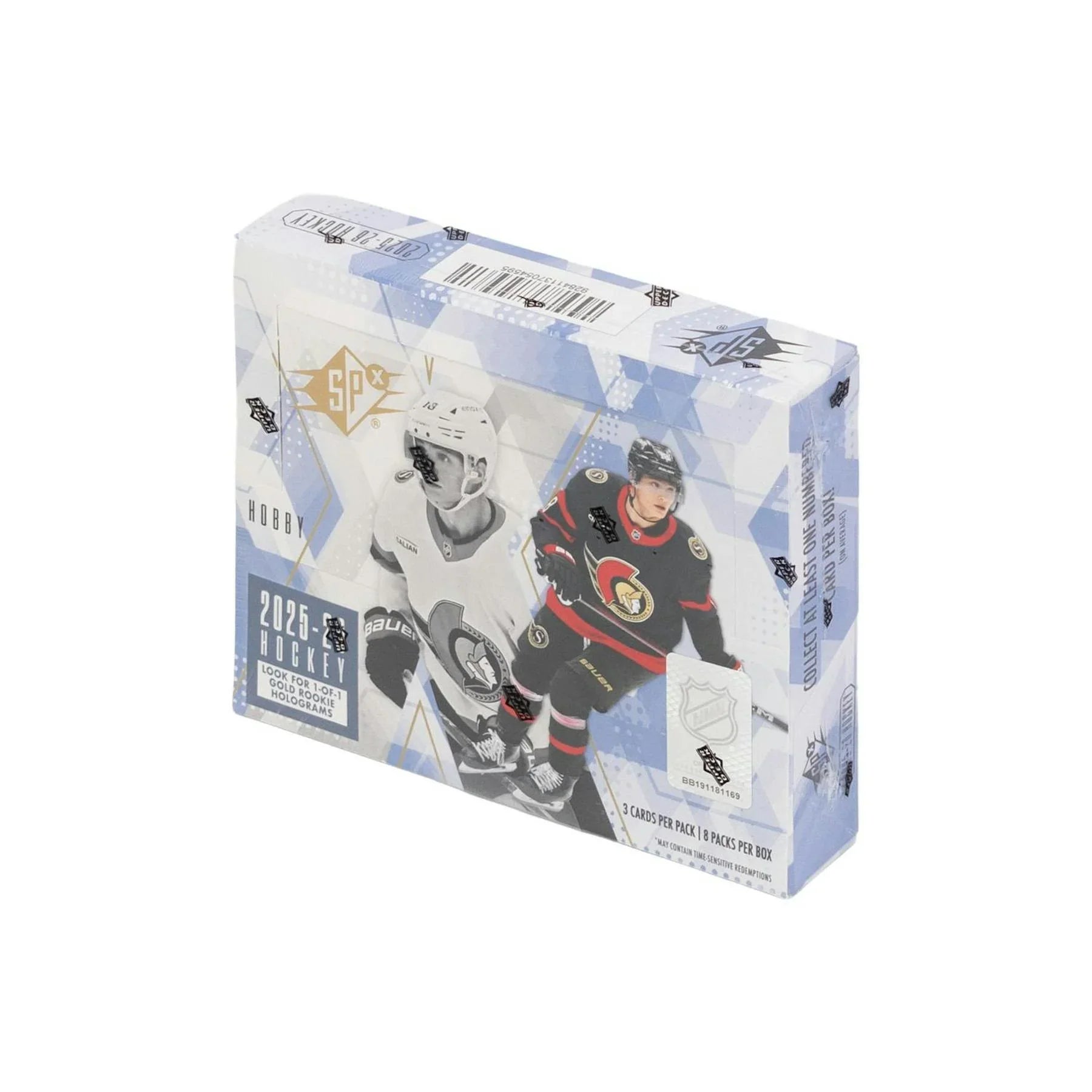 2025 26 Upper Deck SPx Hockey Hobby 20 Box Case (Ships Sealed Only) - D1