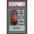 Andy Reid Signed 2022 Contenders Optic Coaches Ticket | PSA 9 Auto 10