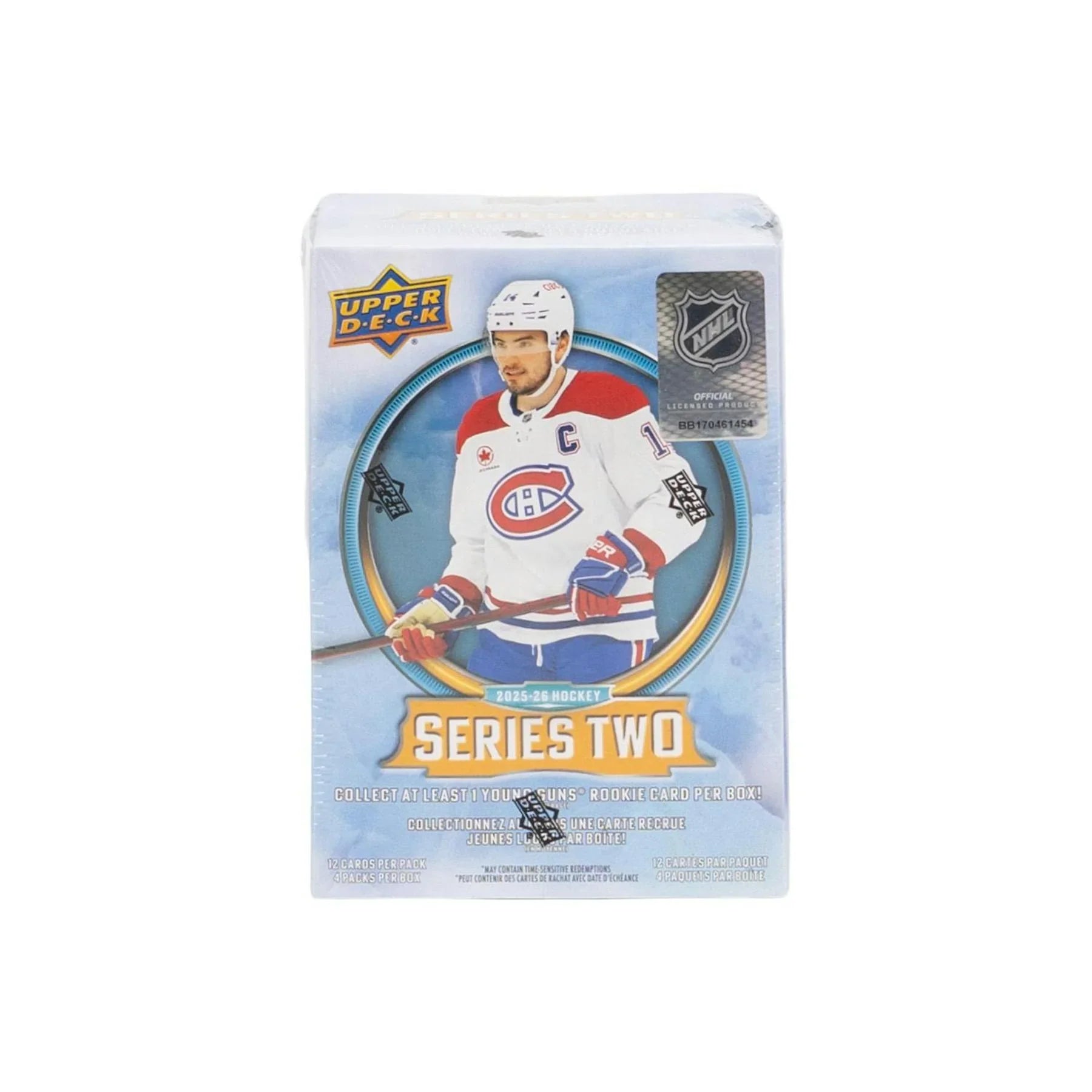2025 26 Upper Deck Series 2 Hockey Blaster 20 Box Case (Ships Sealed Only)