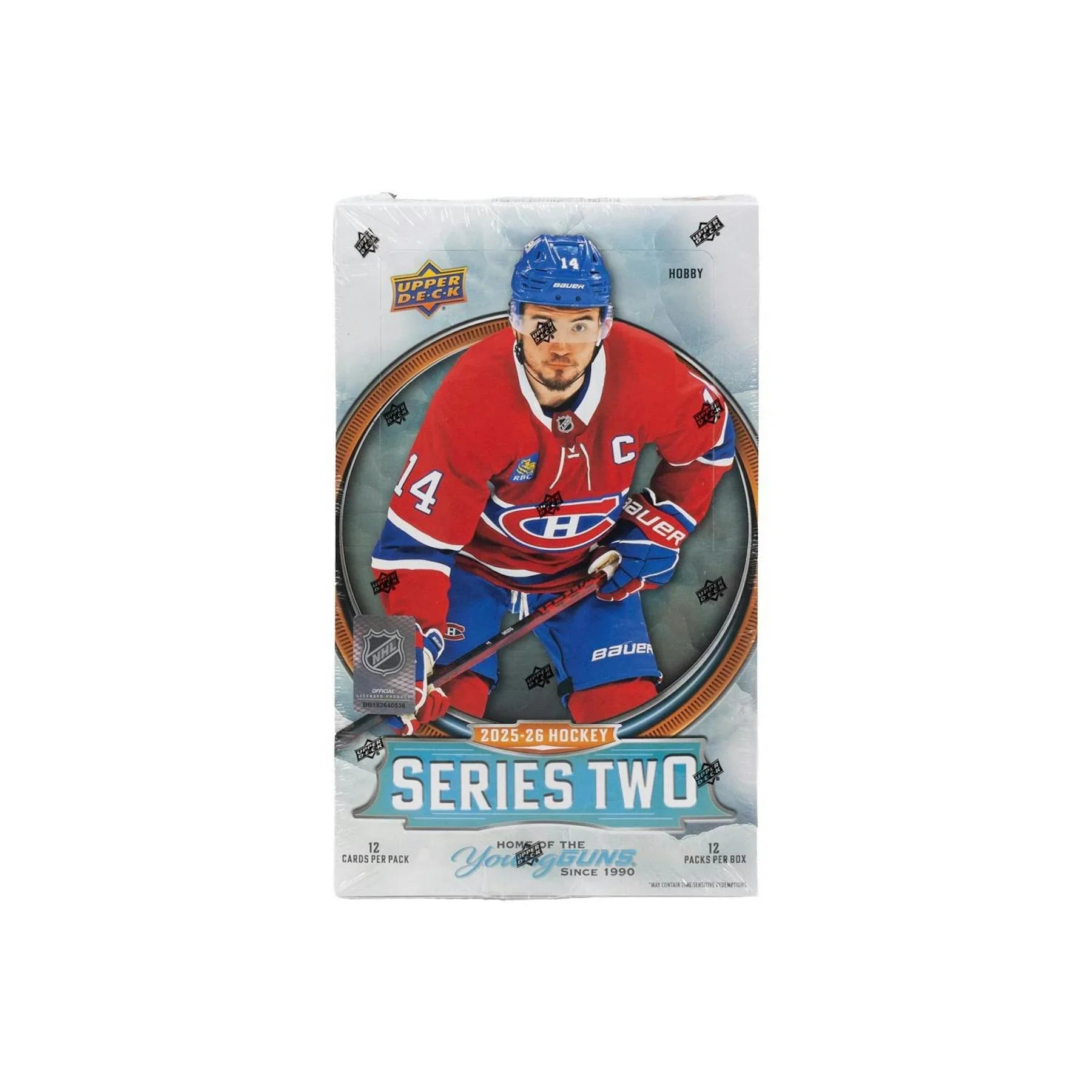 2025 26 Upper Deck Series 2 Hockey Hobby Box (Ships Sealed Only)