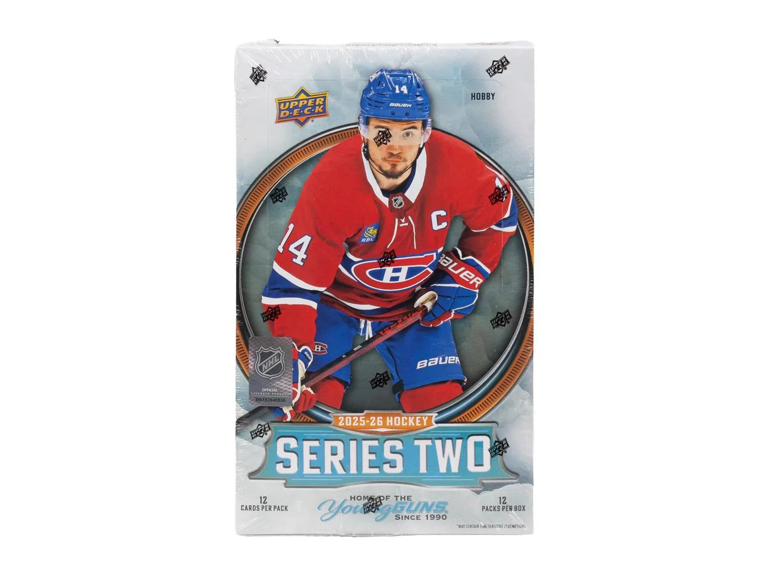 2025 26 Upper Deck Series 2 Hockey Hobby Box (Ships Sealed Only)