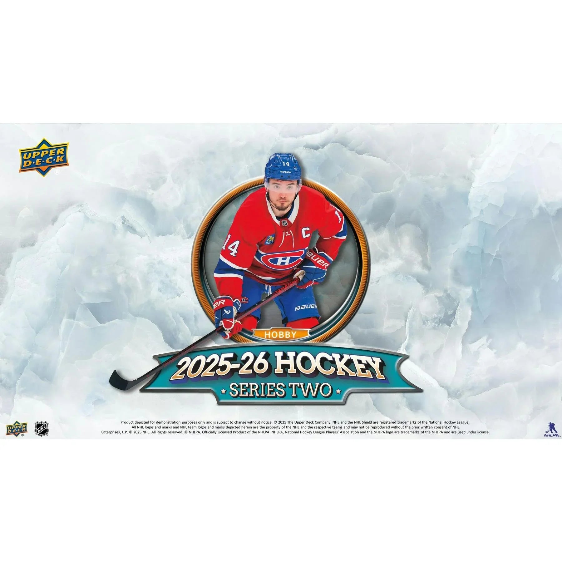 2025 26 Upper Deck Series 2 Hockey Hobby 12 Box Case (Ships Sealed Only)