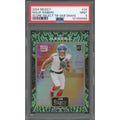 Malik Nabers Signed 2024 Panini Select Snakeskin Card | PSA 9