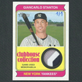 Giancarlo Stanton 2023 Topps Heritage Clubhouse Collection Patch | 1/1
