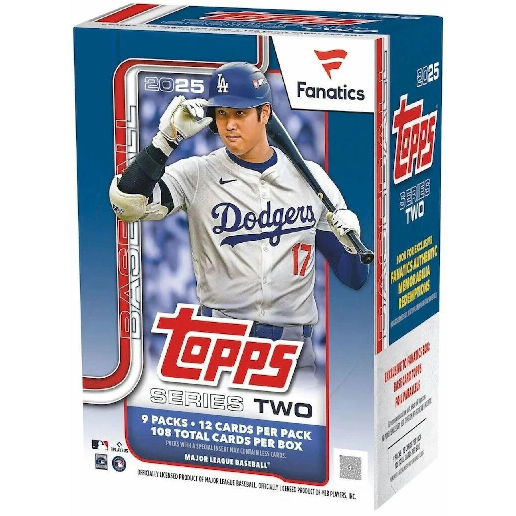 2025 Topps Series 2 Baseball Fanatics Blaster 40 Box Case (Ships Sealed Only)