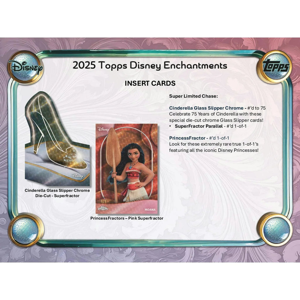 2025 Topps Disney Wonder Hobby Box (Ships Sealed Only)
