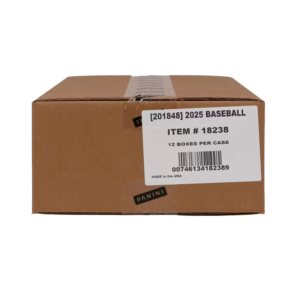 2025 Panini Select Baseball Hobby 12-Box Case (Ships Sealed Only)