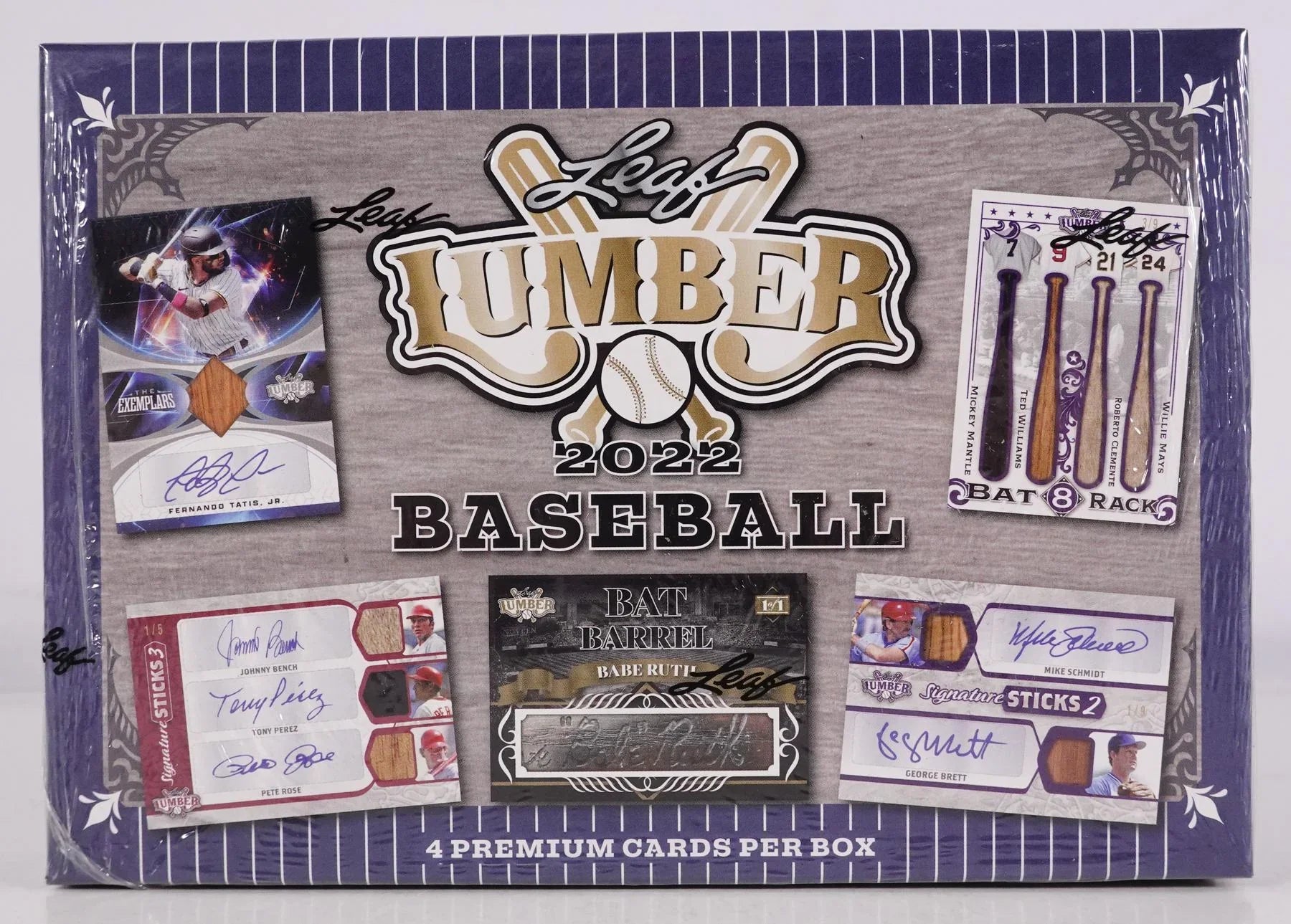 2022 Leaf Lumber Baseball Hobby Box (Ships Sealed Only)