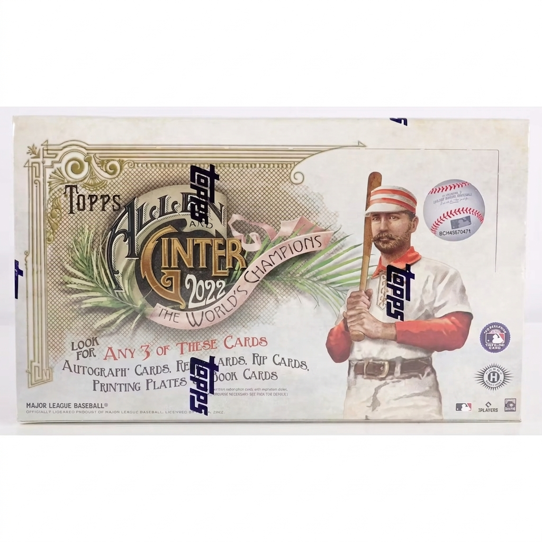 2022 Topps Allen & Ginter Baseball Hobby Box (Ships Sealed Only) - D