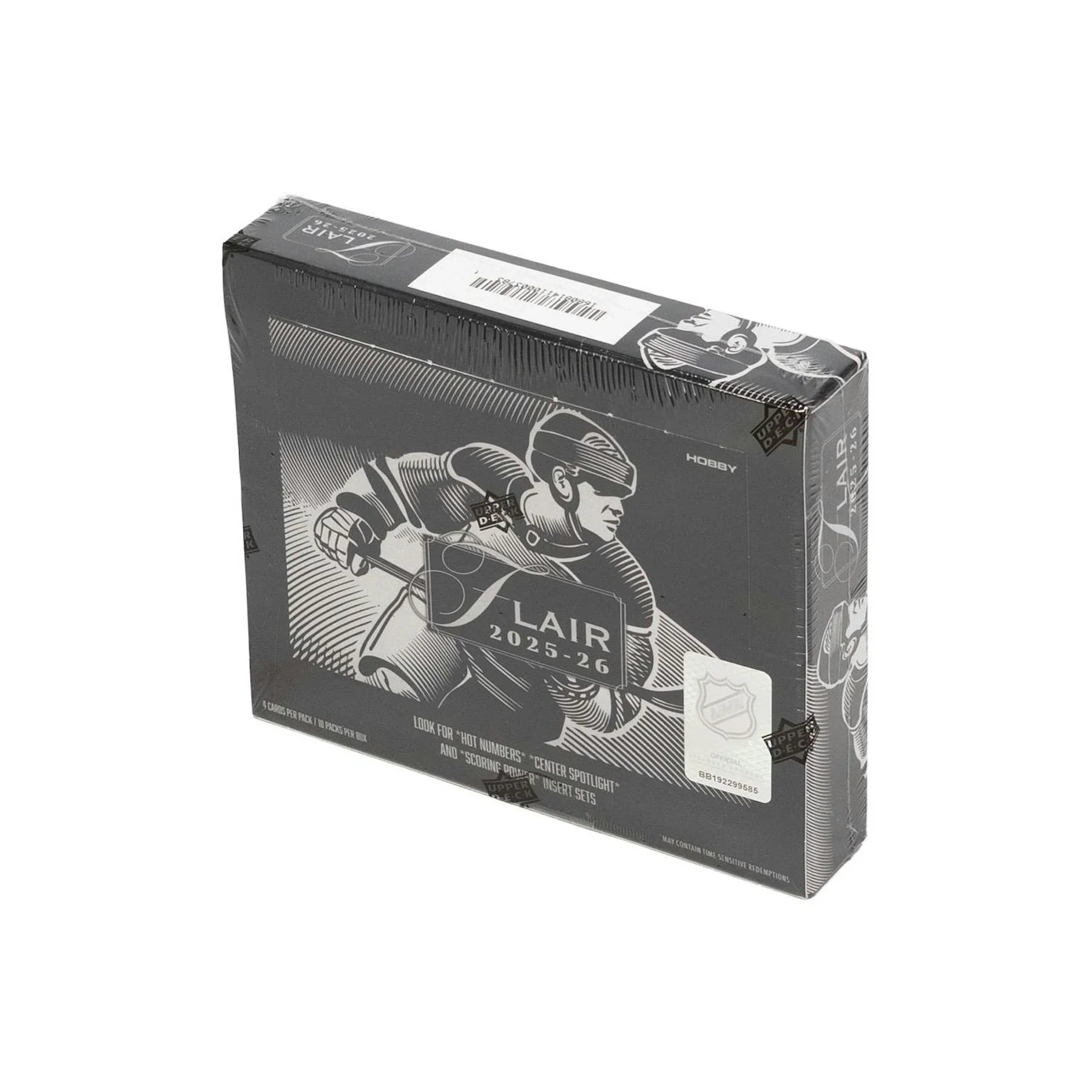 2025 26 Upper Deck Flair Hockey Hobby Box (Ships Sealed Only)