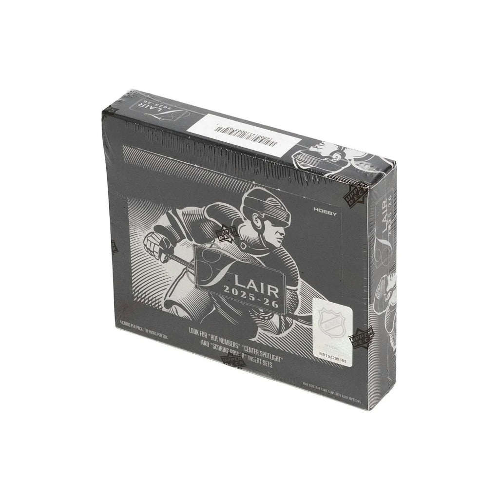 2025 26 Upper Deck Flair Hockey Hobby 10 Box Case (Ships Sealed Only)