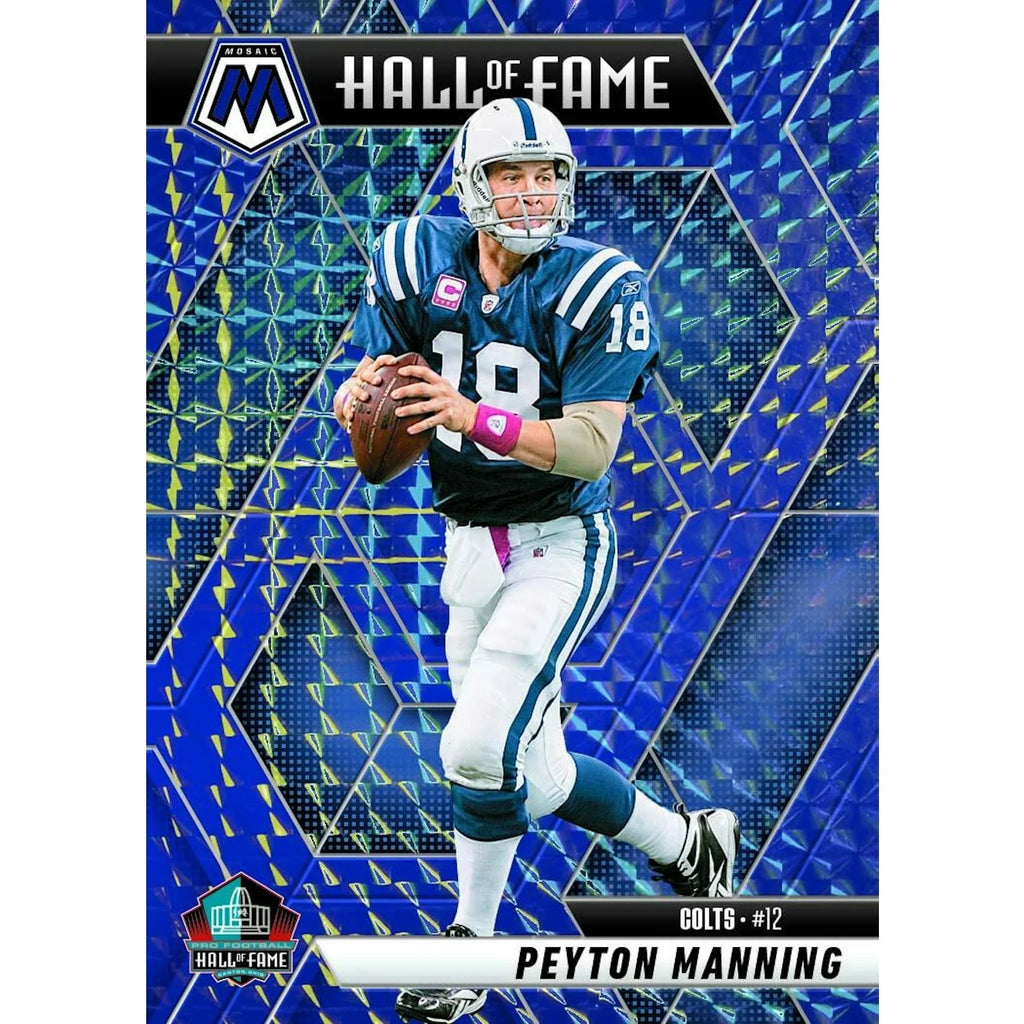 2025 Panini Mosaic Football Blaster Box Mosaic Orange Parallels Green Box (Ships Sealed Only)