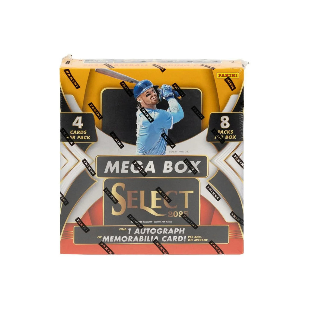 2025 Panini Select Baseball Mega Box (Ships Sealed Only) - D