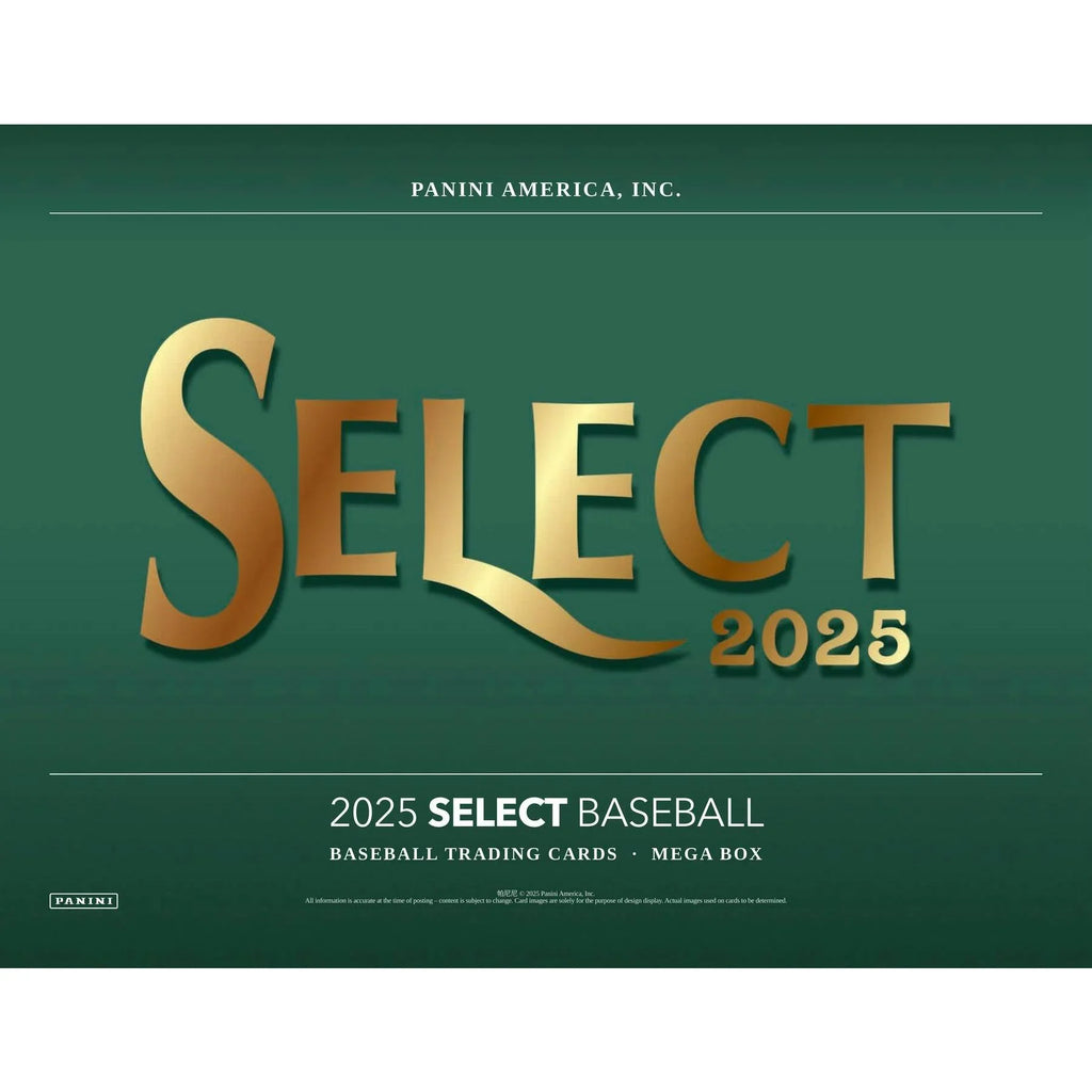 2025 Panini Select Baseball Mega Box (Ships Sealed Only) - D