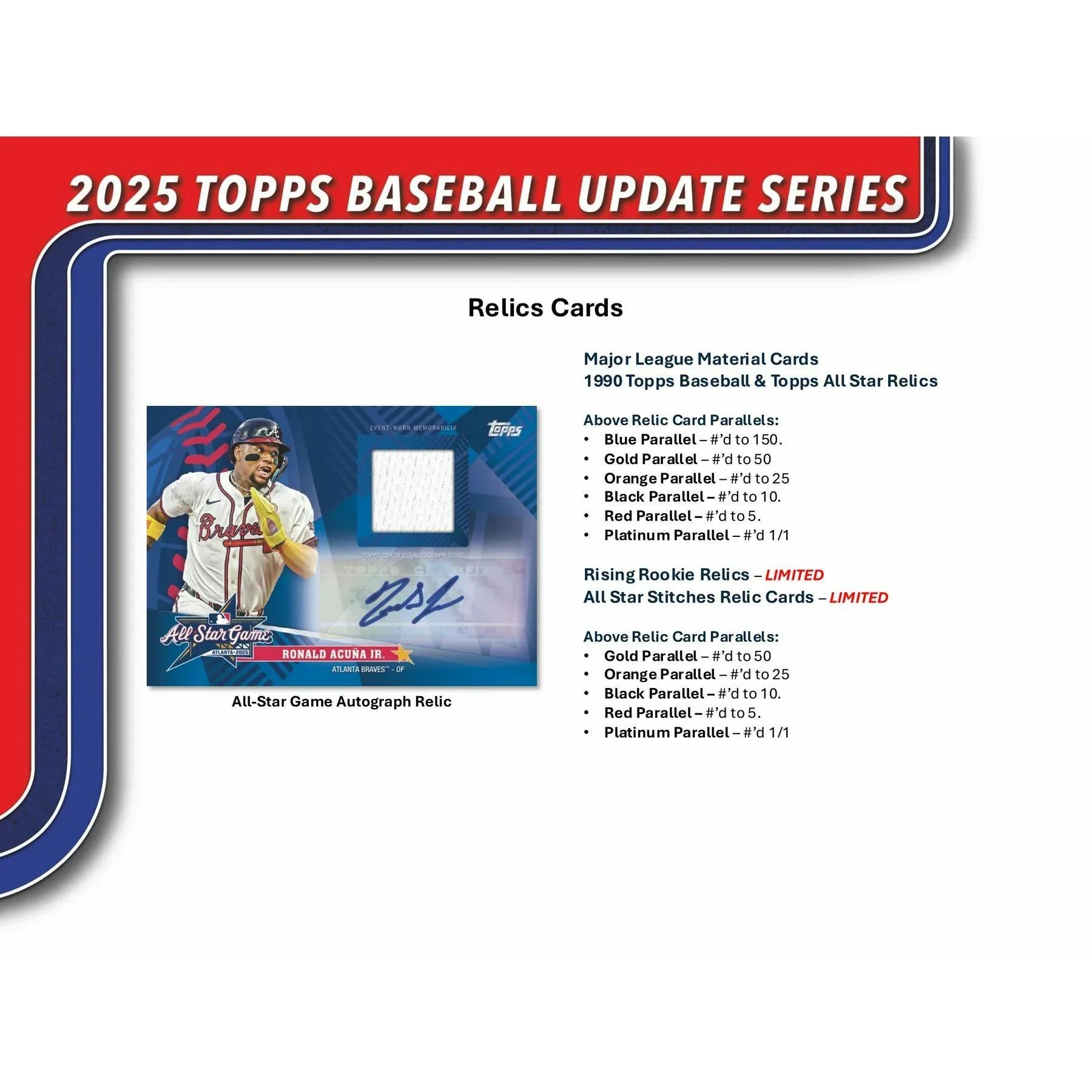 2025 Topps Update Series Baseball Hanger 64 Box Case (Ships Sealed Only) - D1