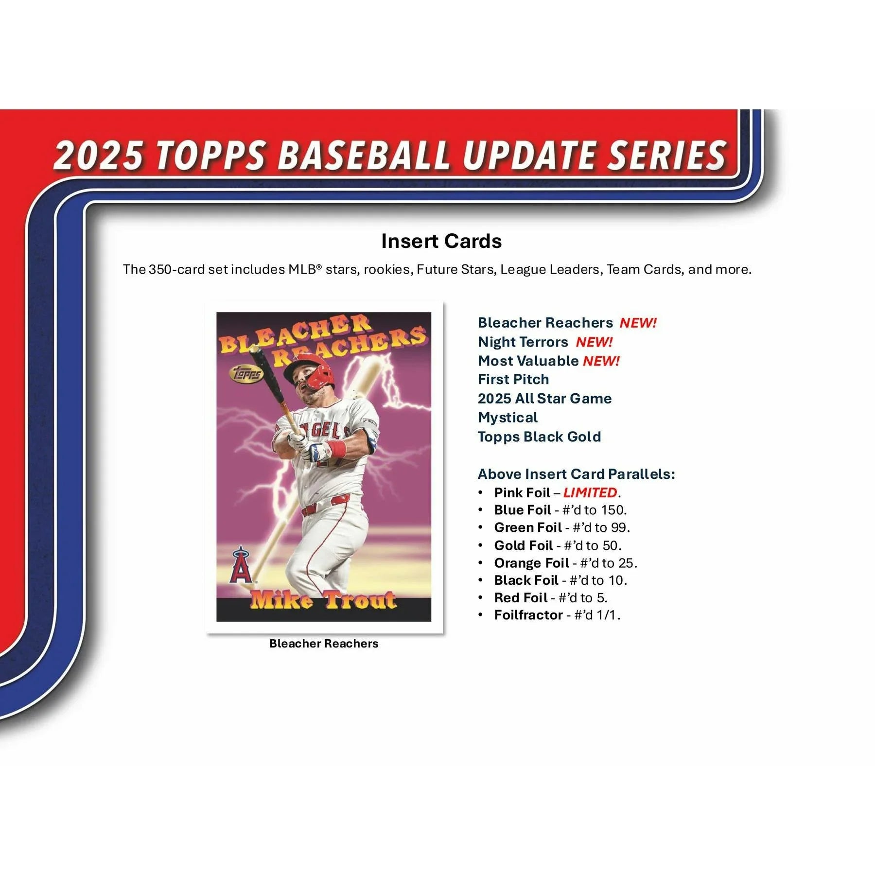 2025 Topps Update Series Baseball Hanger 64 Box Case (Ships Sealed Only) - D1