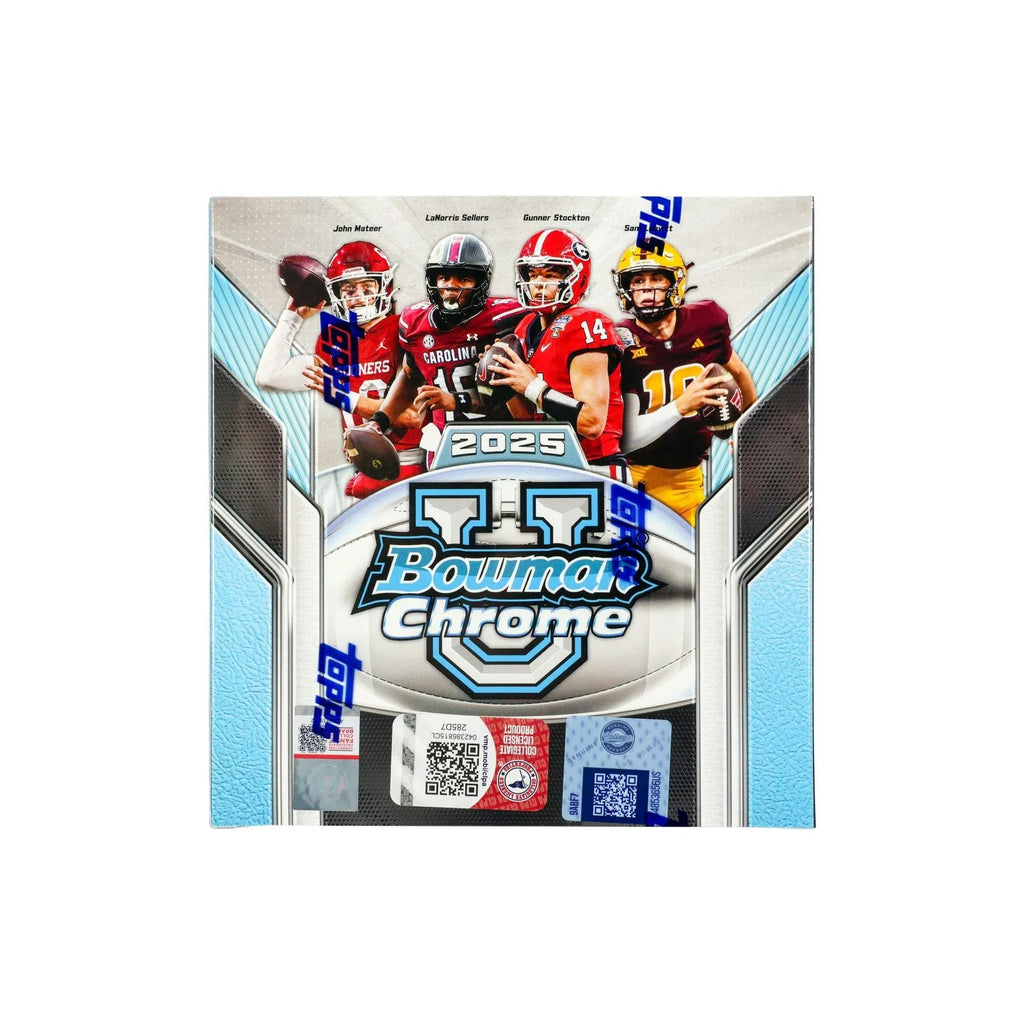 2025 Bowman University Chrome Football Mega 20 Box Case (Ships Sealed Only) - D2