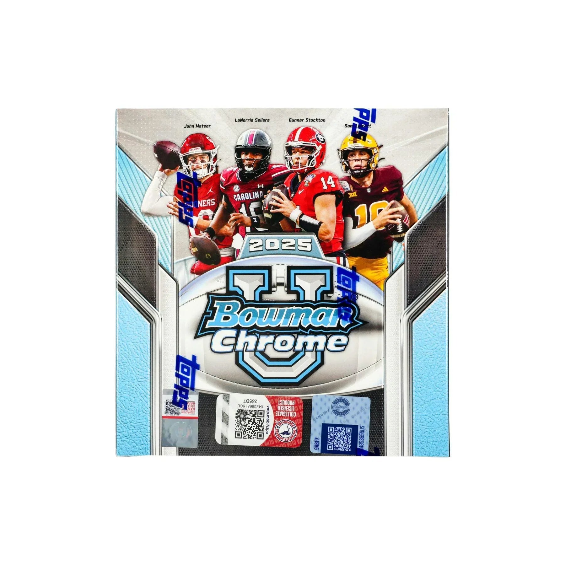 2025 Bowman University Chrome Football Mega 20 Box Case (Ships Sealed Only) - D2
