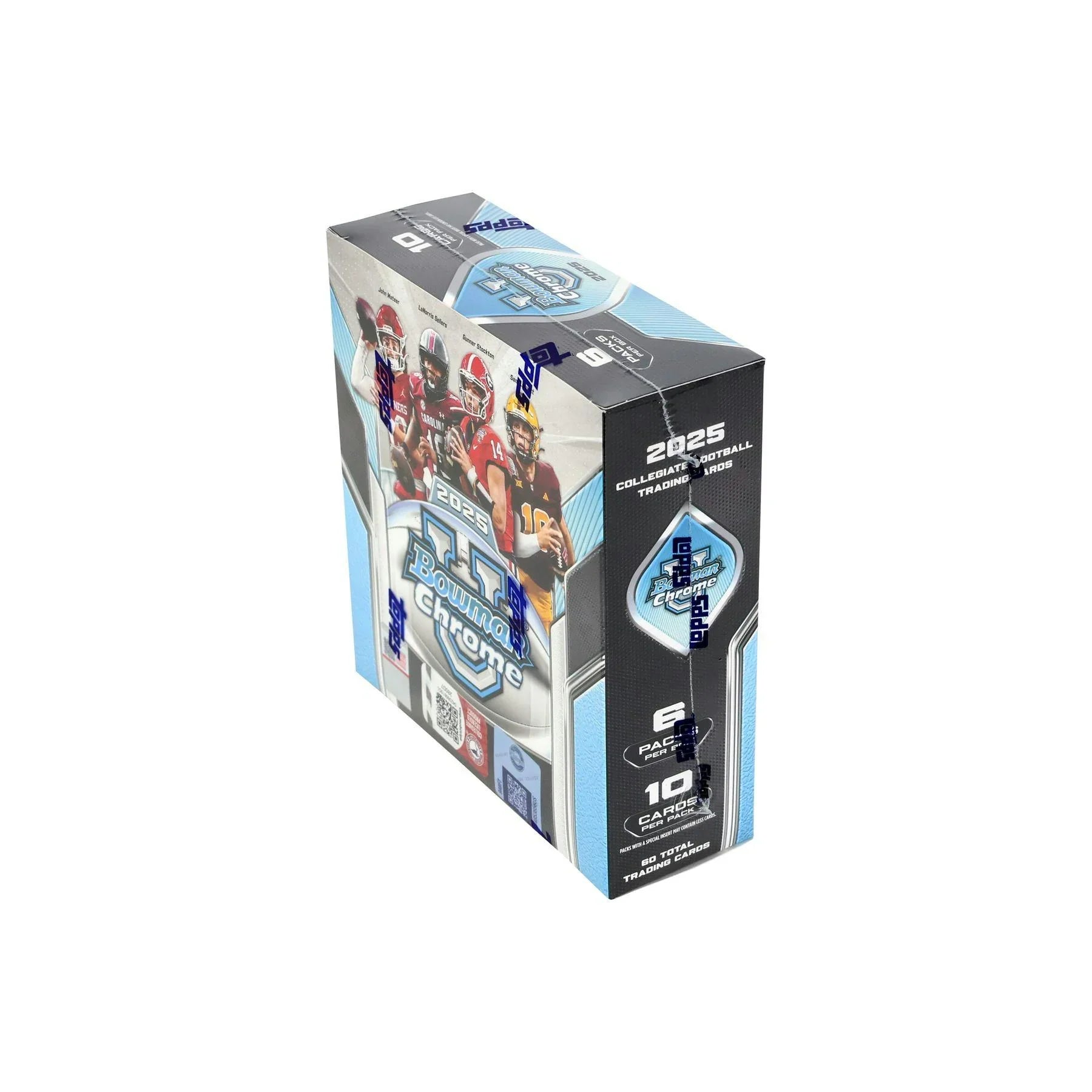 2025 Bowman University Chrome Football Mega 20 Box Case (Ships Sealed Only) - D2