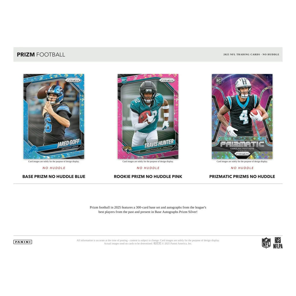 2025 Panini Prizm Football No Huddle 20 Box Case (Ships Sealed Only)