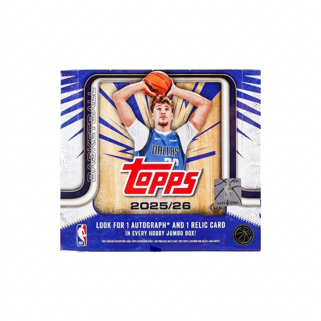 2025-26 Topps Basketball Hobby Jumbo 8-Box Case (Ships Sealed Only)