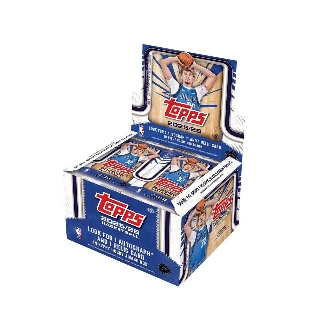 2025-26 Topps Basketball Hobby Jumbo 8-Box Case (Ships Sealed Only)
