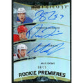 2015-16 Upper Deck Trilogy Rookie Premieres Auto | McDavid, Larkin, Domi/25