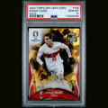 Kenan Yildiz 2024 Topps Sapphire Euro Gold/50 Card | PSA 10