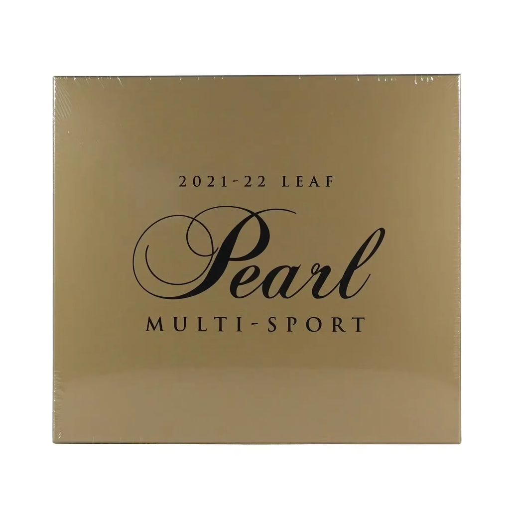 2021-22 Leaf Pearl Multi-Sport Hobby 2-Box Case | Autographs & Relics (Ships Sealed Only)