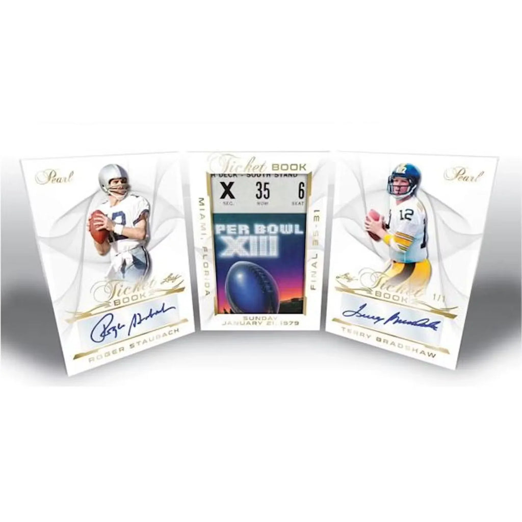 2021-22 Leaf Pearl Multi-Sport Hobby 2-Box Case | Autographs & Relics (Ships Sealed Only)