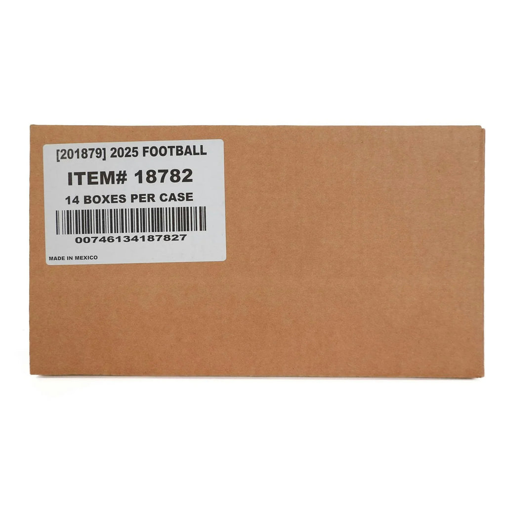 2025 Panini Rookies Stars Football Hobby 14 Box Case (Ships Sealed Only) - D