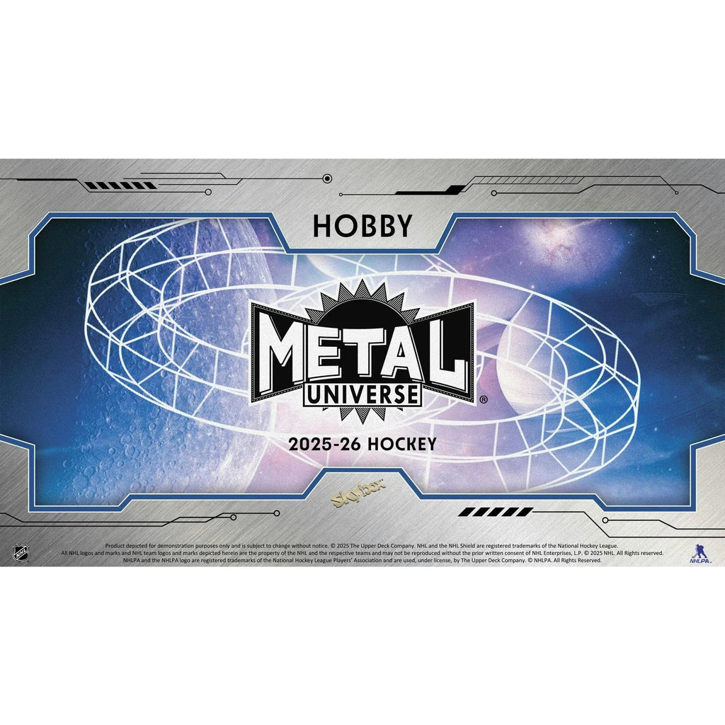 2025 26 Upper Deck Skybox Metal Universe Hockey Hobby Box (Ships Sealed Only)