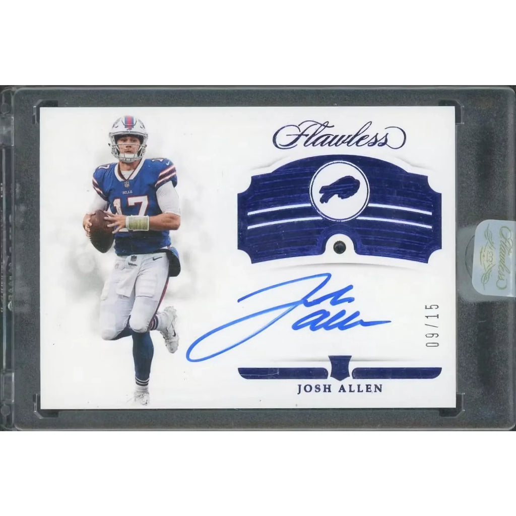 Josh Allen 2018 Panini Flawless Sapphire Rookie Auto |/15