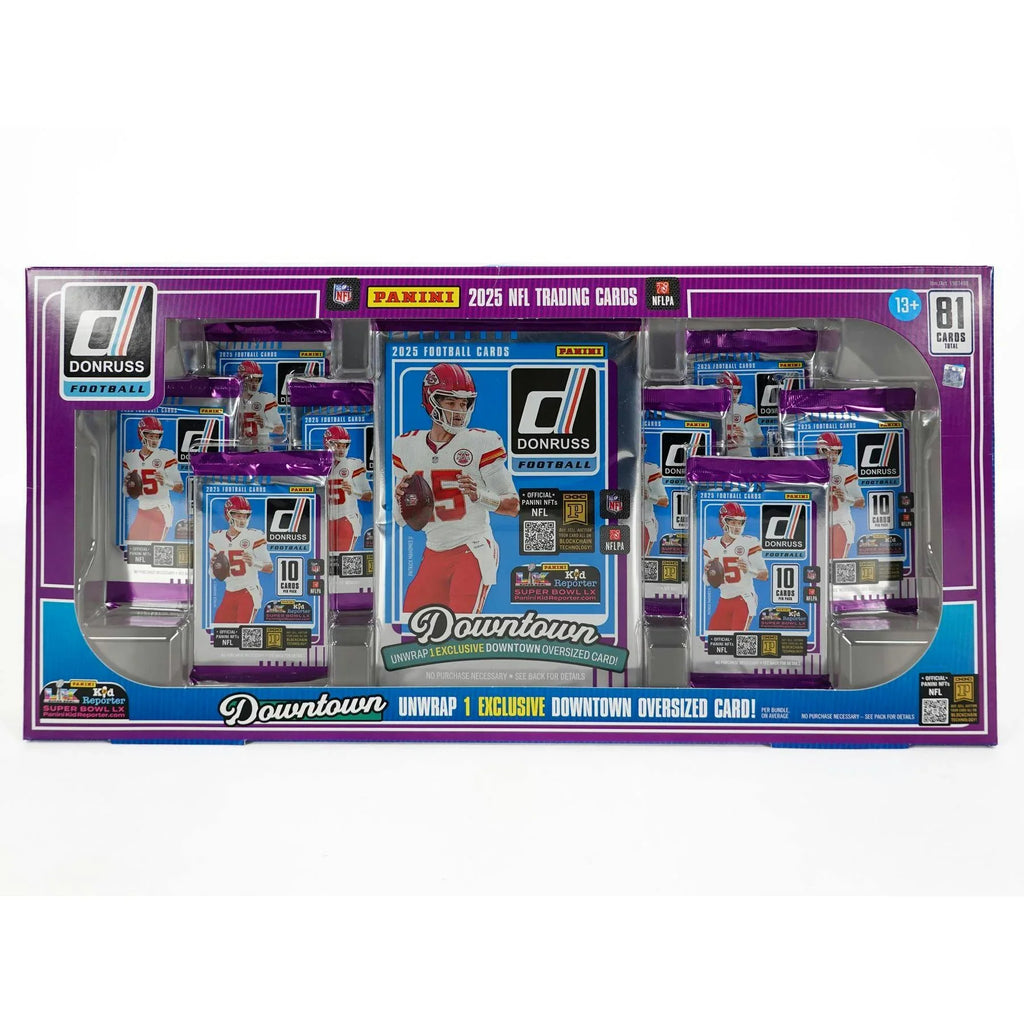2025 Panini Donruss Football Bundle Box Oversized Downtown Card (Ships Sealed Only)