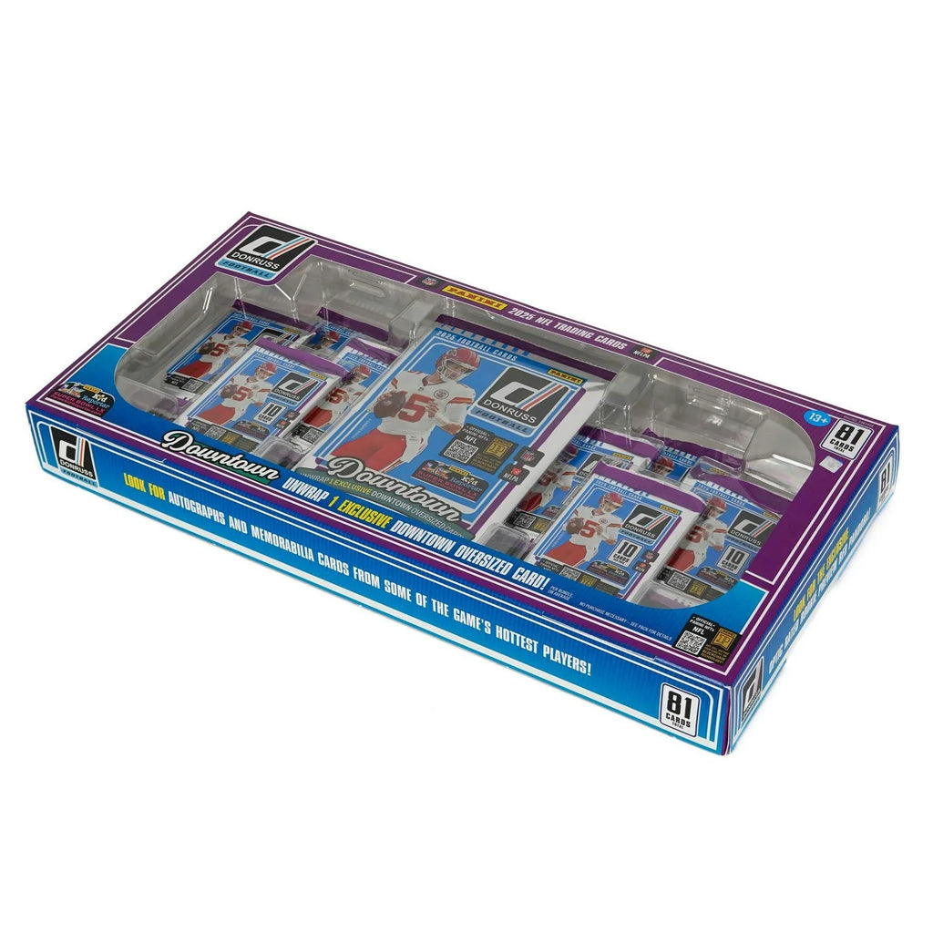 2025 Panini Donruss Football Bundle Box Oversized Downtown Card (Ships Sealed Only)