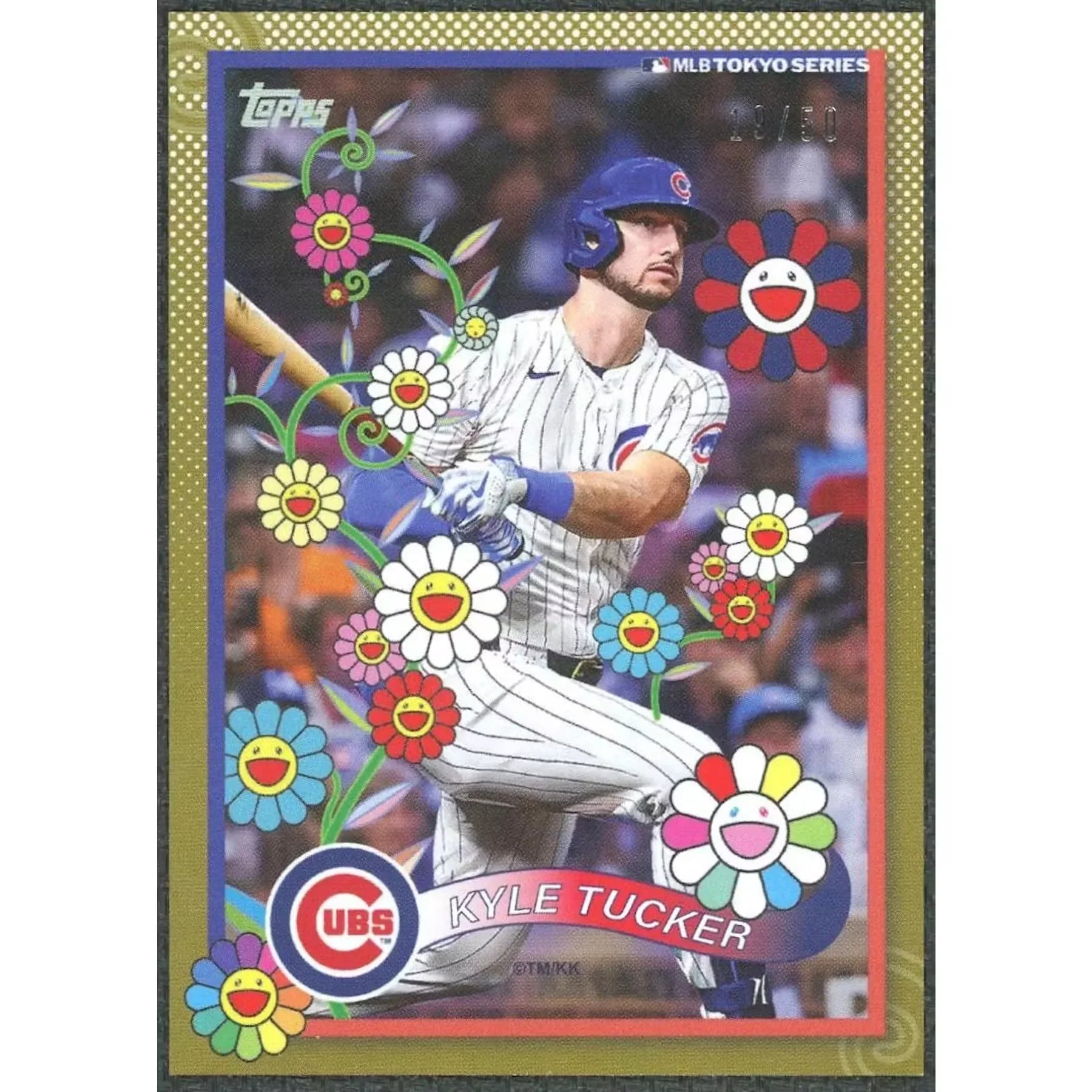 Kyle Tucker 2025 Topps MLB World Tour Tokyo Series #18 Card | Gold/50