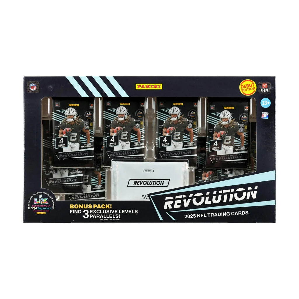 2025 Panini Revolution Football Bundle Box (Ships Sealed Only)