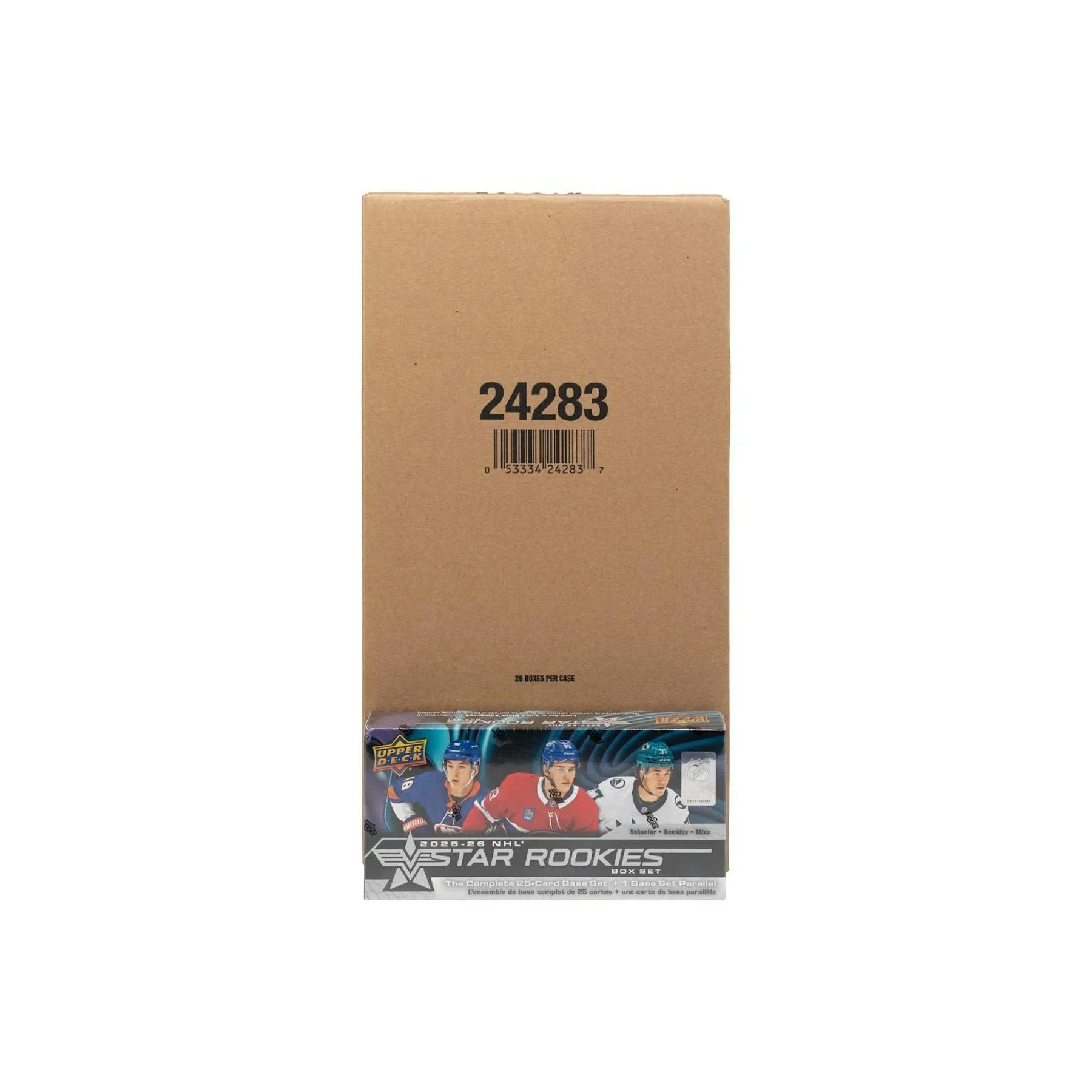 2025 26 Upper Deck NHL Star Rookies Box 20 Set Case (Ships Sealed Only) - D1