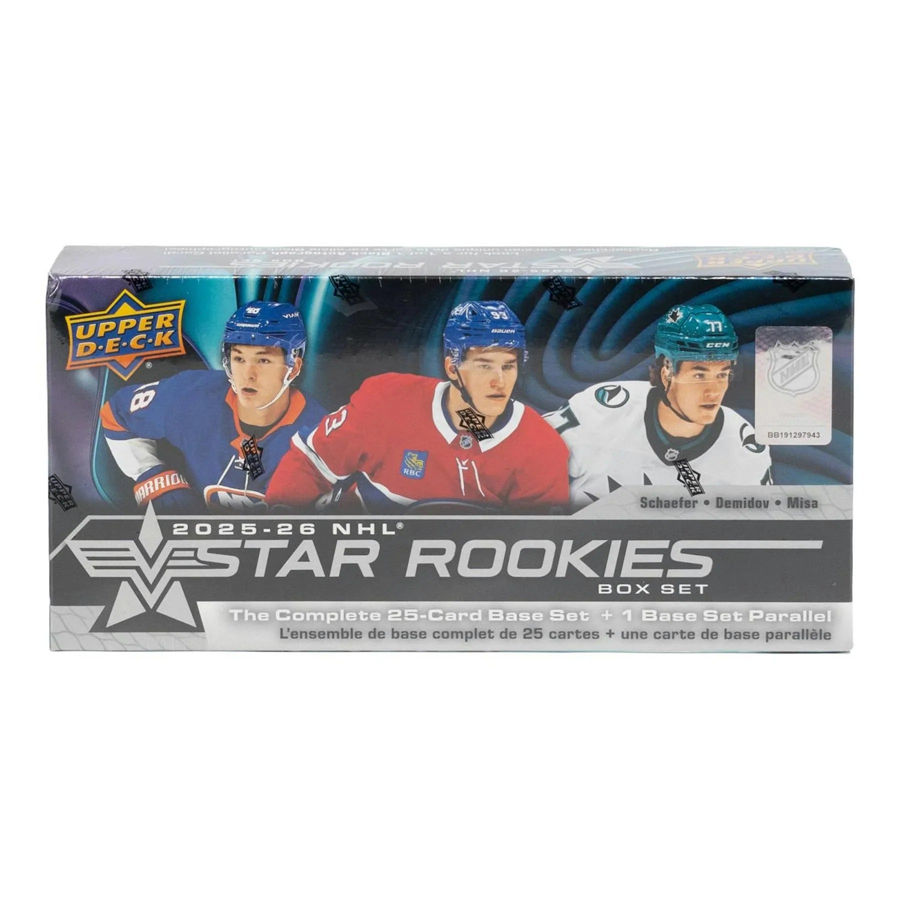 2025 26 Upper Deck NHL Star Rookies Box 20 Set Case (Ships Sealed Only) - D1