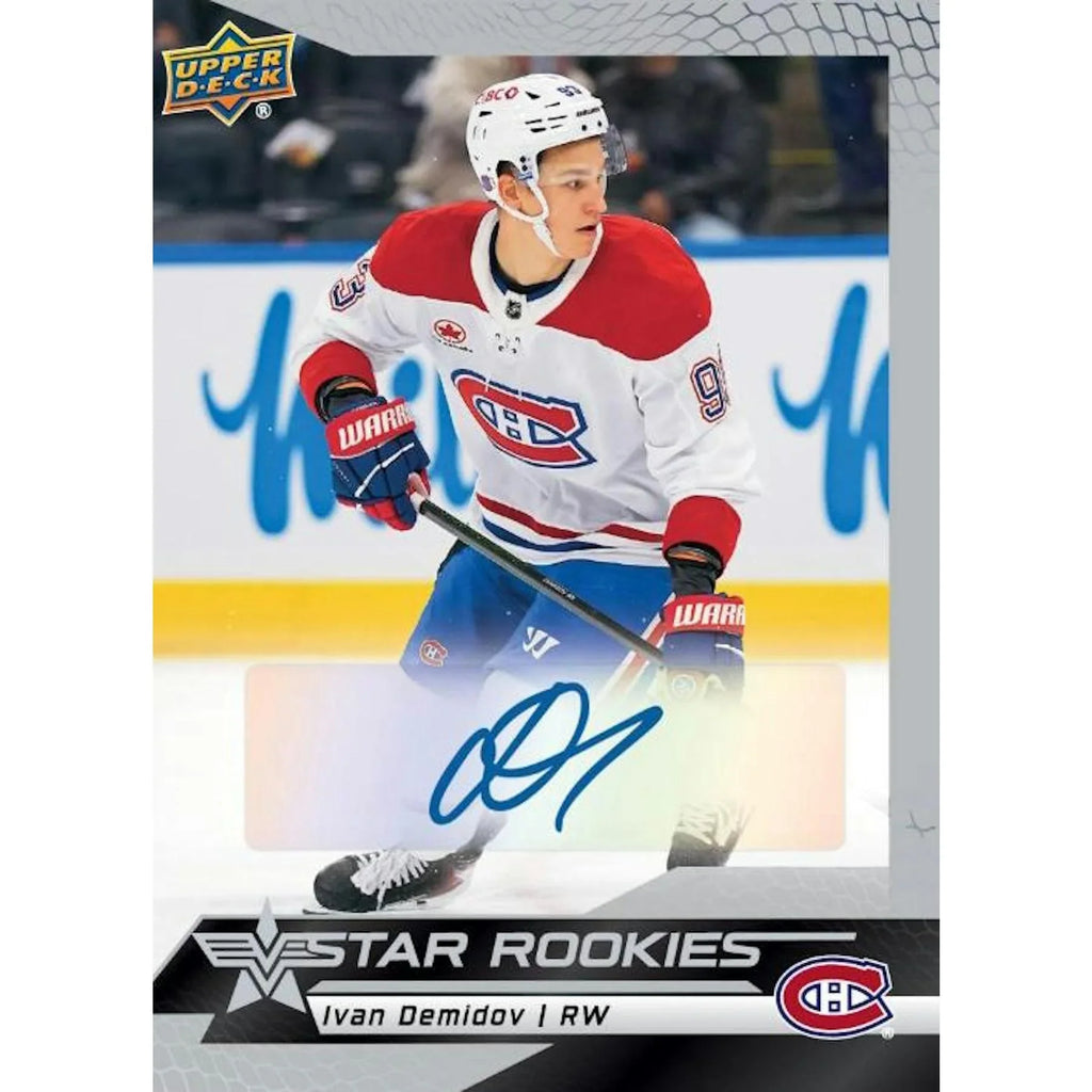 2025 26 Upper Deck NHL Star Rookies Box 20 Set Case (Ships Sealed Only) - D1