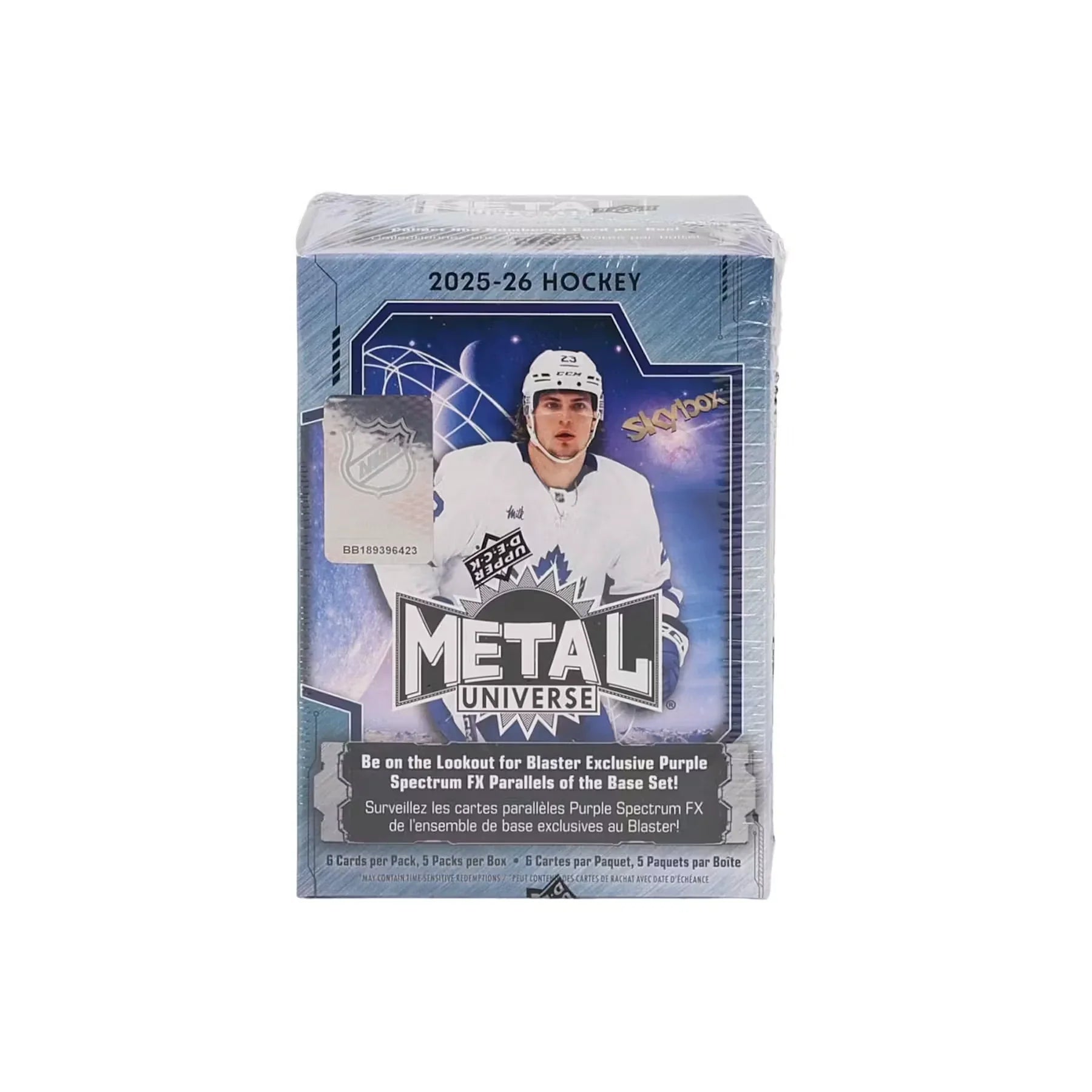 2025 26 Upper Deck Skybox Metal Universe Hockey Blaster Box (Ships Sealed Only)