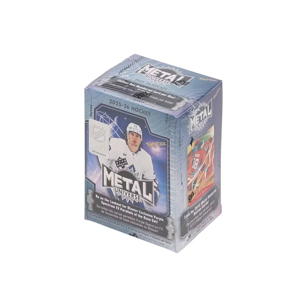 2025 26 Upper Deck Skybox Metal Universe Hockey Blaster Box (Ships Sealed Only)