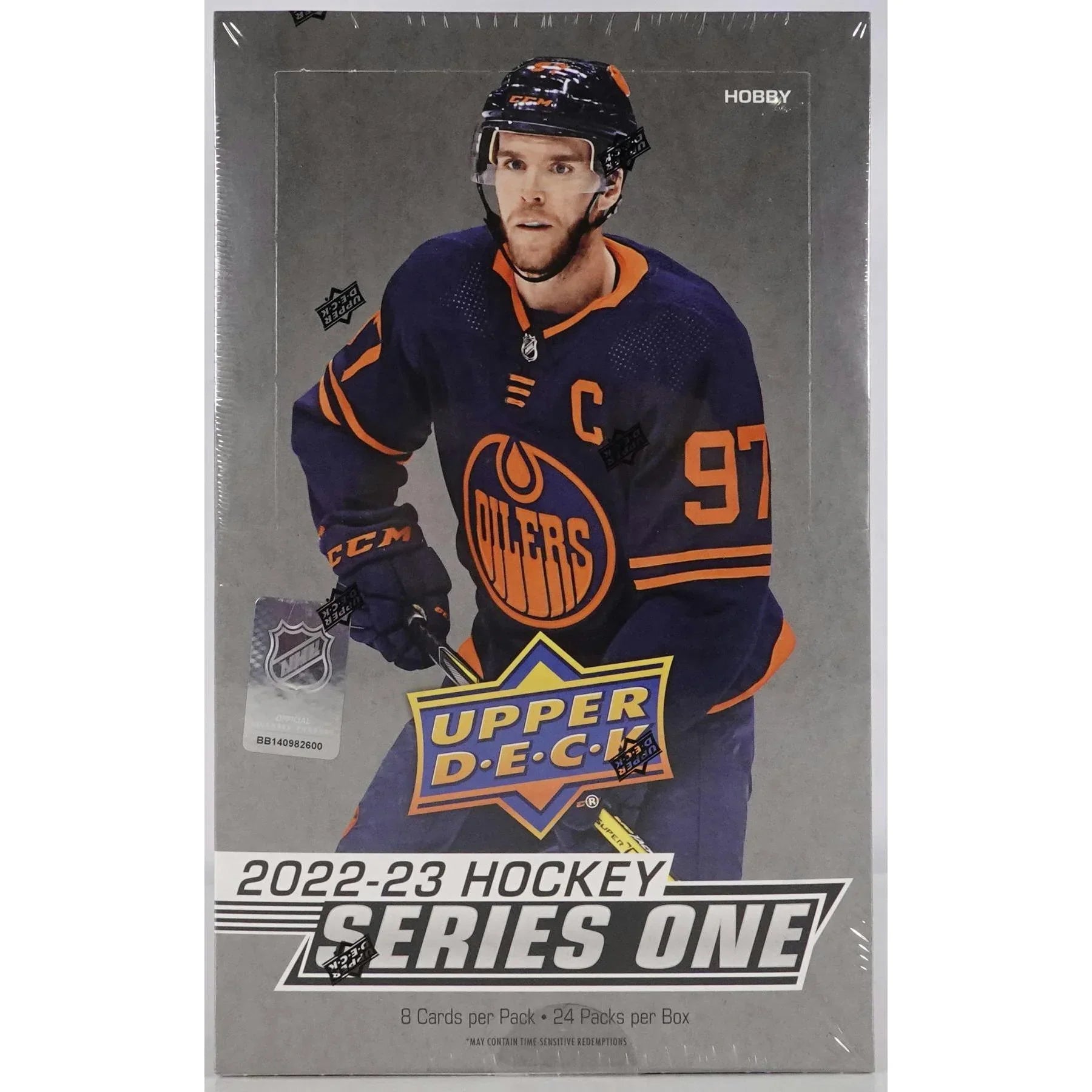 2022 23 Upper Deck Series 1 Hockey Hobby Box (Ships Sealed Only)