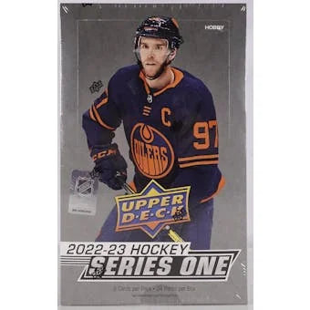 2022 23 Upper Deck Series 1 Hockey Hobby Box (Ships Sealed Only)