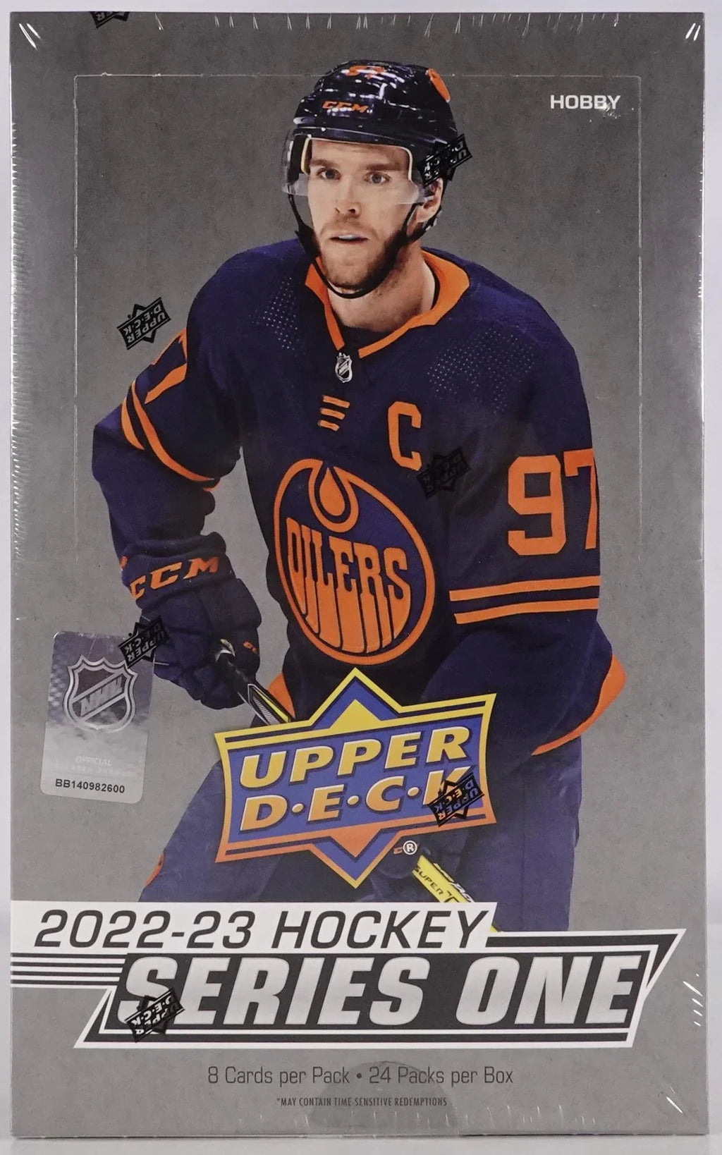 2022 23 Upper Deck Series 1 Hockey Hobby Box (Ships Sealed Only)
